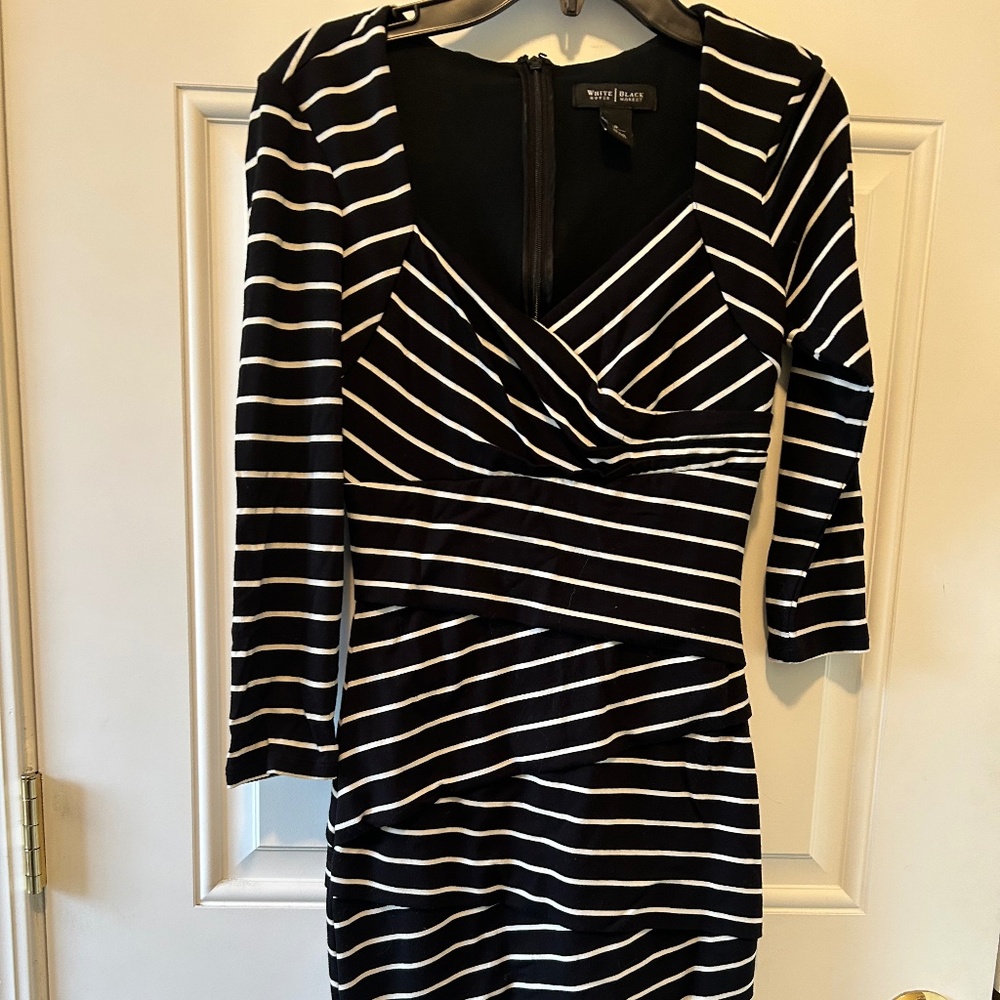 Black & White bandage dress